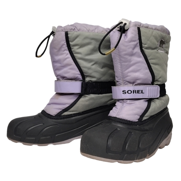 Sorel Flurry Insulated Winter Snow Boots Sz 5 - Picture 1 of 16